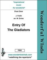 Entry Of The Gladiators Flute Choir cover